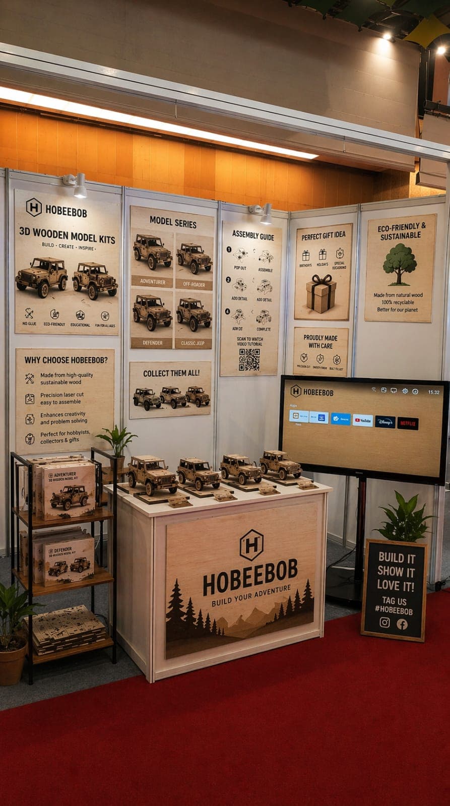 Hobeebob Showcase at Startup Mahakumbh 2024